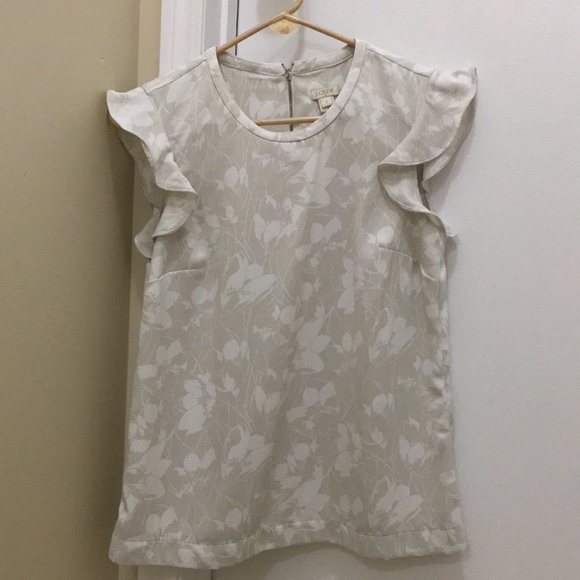 J. Crew Tops - *last chance* J Crew flutter sleeve top